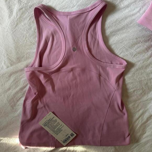 Lululemon Vitapink Size 8 SET - Softstreme HR Short and Align Racerback NWT - Picture 3 of 7